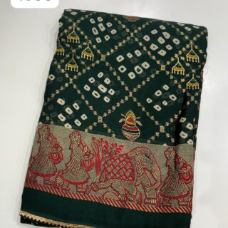 HAATI GHODA BANADHANI SAREE