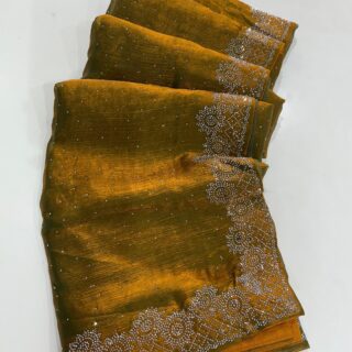 special golden saree