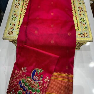 kalanjali paithani with blouse