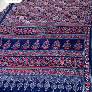 ajrak saree ajrak butti