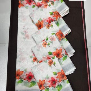 white saree