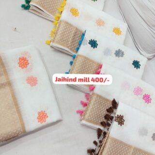 plain white embroidery