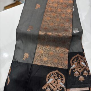 trending banarasi silk saree