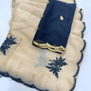 georgette design saree #jh015