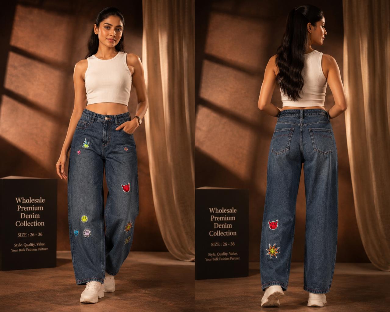 baggy jeans trending #jh70 - Image 2