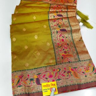 Lotas border saree #jh109